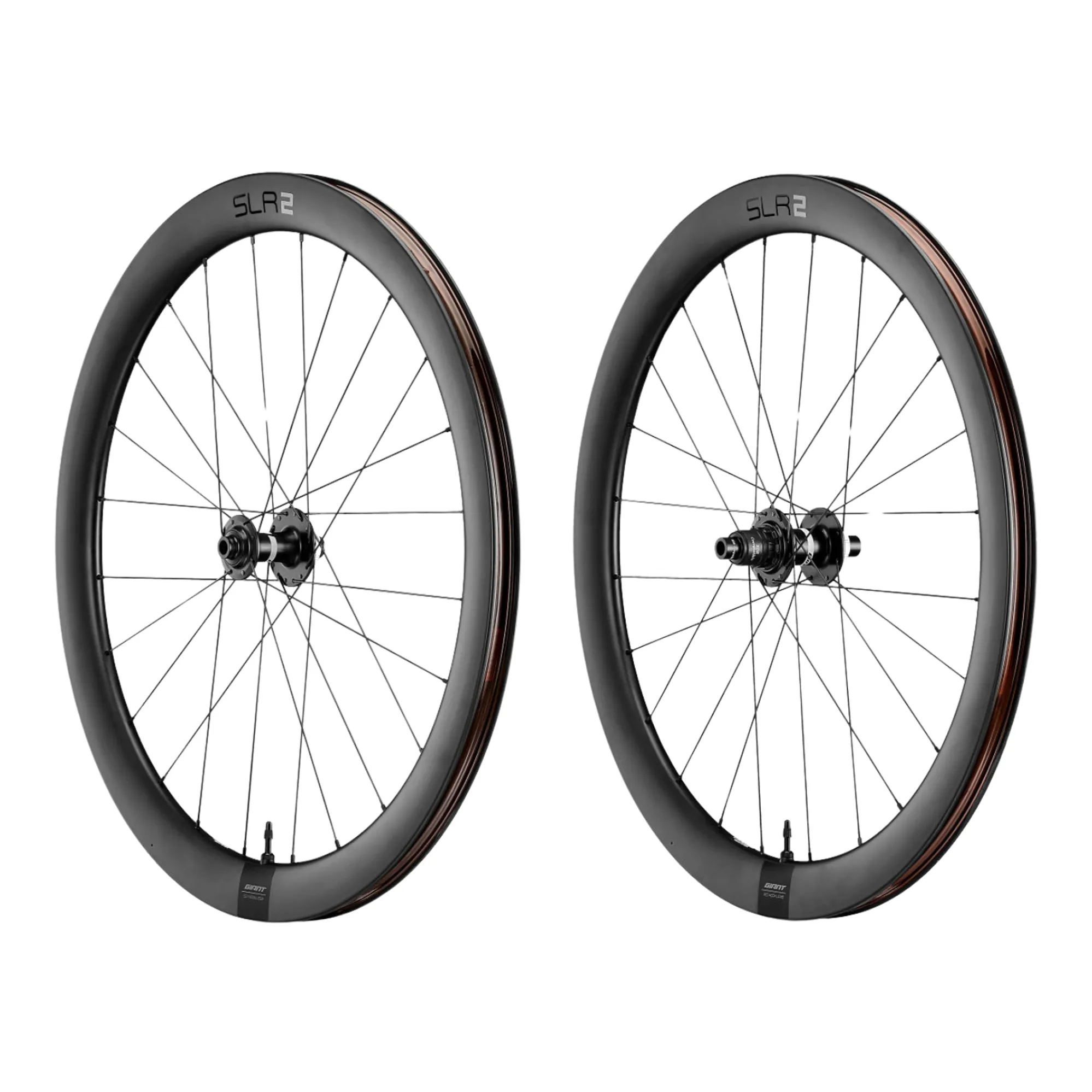 Carbon Wheels Giant Slr Wheelset Giant SLR 50 Disc Hookless Carbon