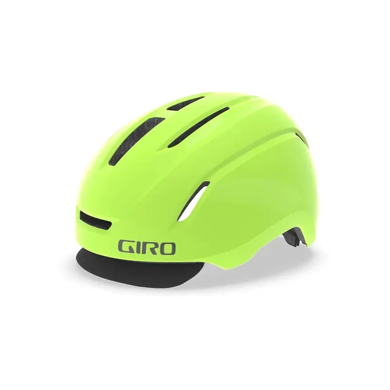 Giro Caden Led Urban Helmet 2019: Matte Highlight Yellow S 51- 55cm HIGH YELL s 51-55cm