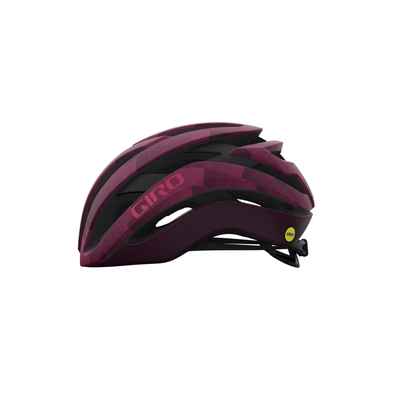 Giro Cielo MIPS Road Helmet in Matte Dark Cherry-1