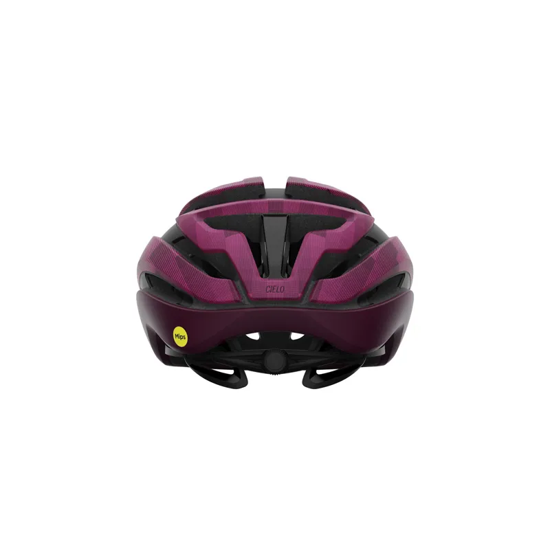 Giro Cielo MIPS Road Helmet in Matte Dark Cherry-2