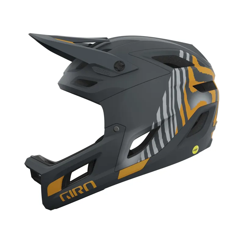 Giro Coalition Spherical Full Face MIPS MTB Helmet in Matte Dark Shark/Dune-1