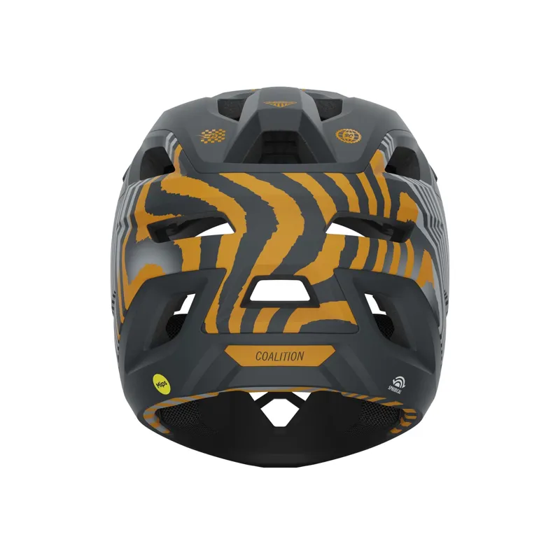 Giro Coalition Spherical Full Face MIPS MTB Helmet in Matte Dark Shark/Dune-2