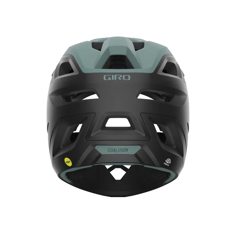 Giro Coalition Spherical Full Face MIPS MTB Helmet in Matte Metallic Coal/Mineral-2