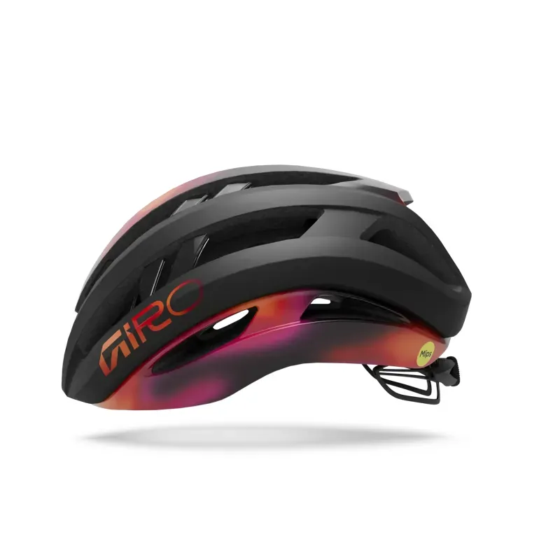 Giro Aries Spherical MIPS Helmet in Matte Black/ Flash Orange-1