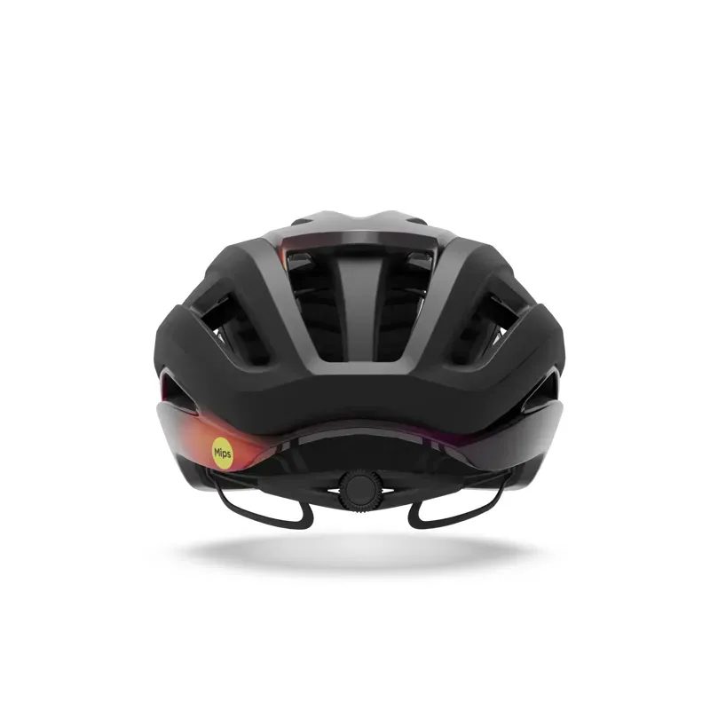 Giro Aries Spherical MIPS Helmet in Matte Black/ Flash Orange-3