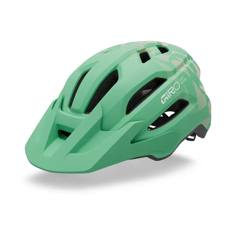 Giro Fixture II Youth MTB Helmet in Green Rush