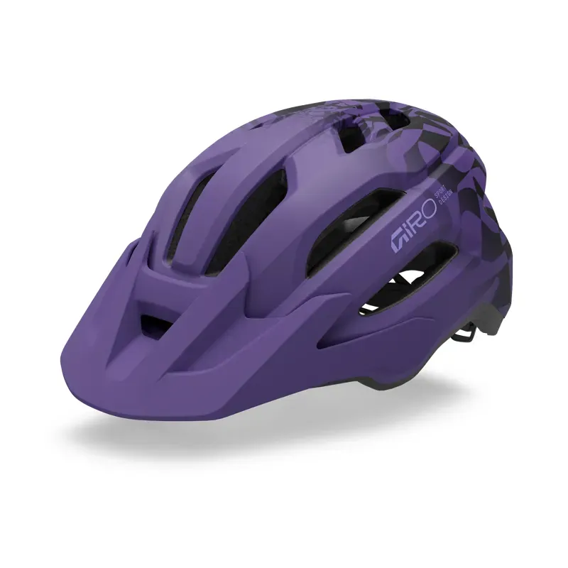 Giro Fixture II Youth MTB Helmet in Purple Rush