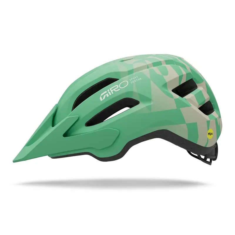 Giro Fixture MIPS II Youth MTB Helmet in Green Rush-1