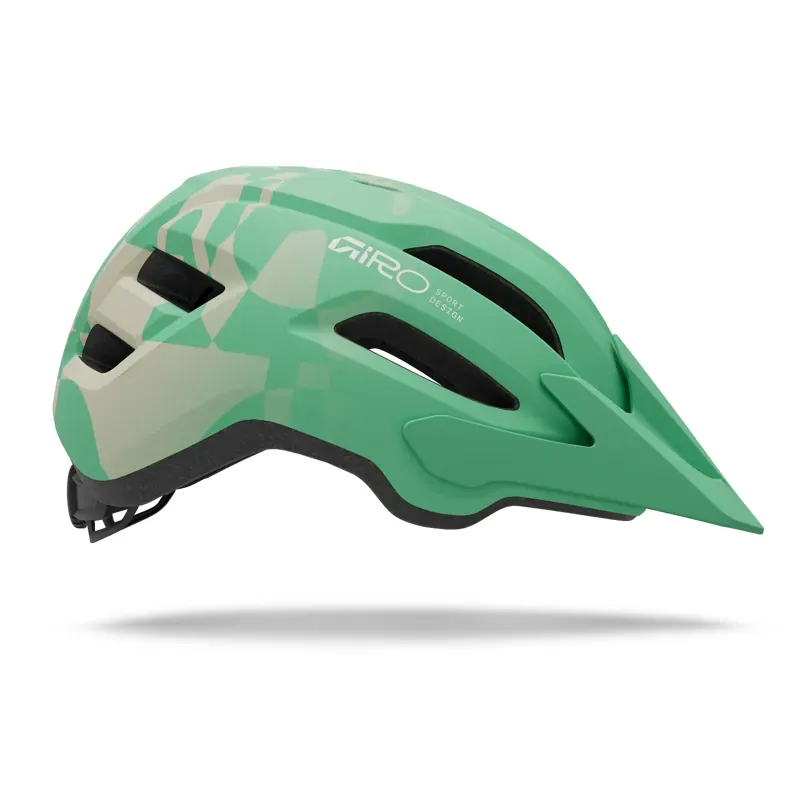 Giro Fixture MIPS II Youth MTB Helmet in Green Rush-2