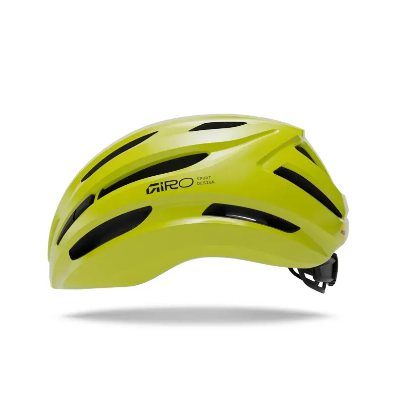 Giro Isode II Road Helmet in Hi Viz Yellow-1
