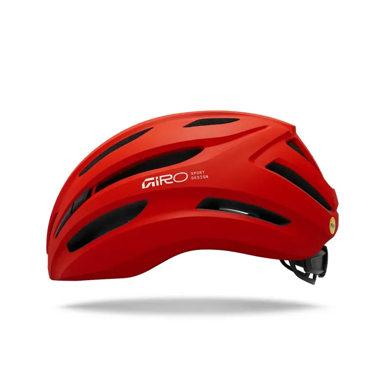 Giro Isode MIPS II Road Helmet in Flame Red-1