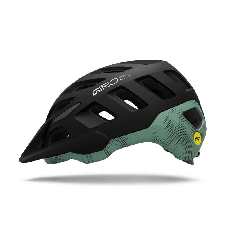 Giro Radix Mips Helmet in Motion Green-1
