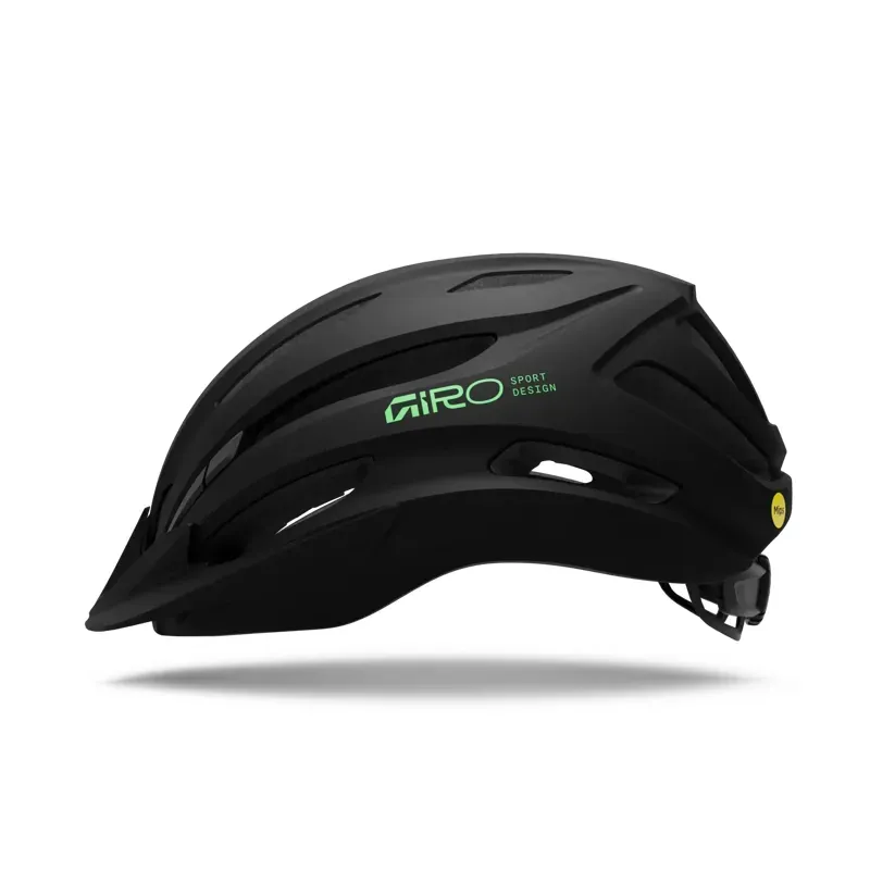 Giro Register MIPS II Youth Urban Helmet in Black/Green-1