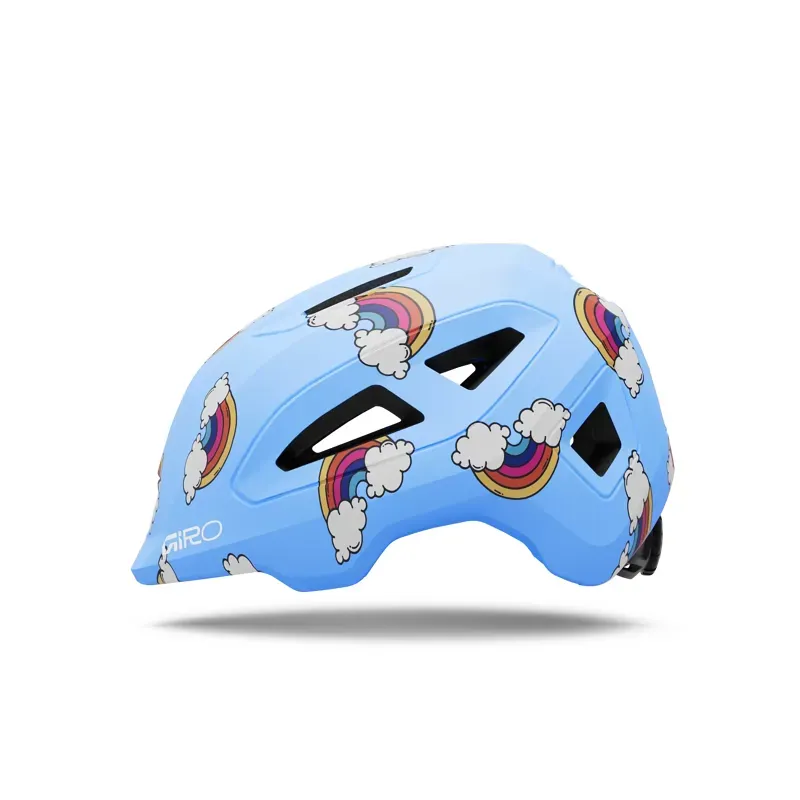 Giro Scamp II Youth Helmet in Matte Multi Rainbow-1