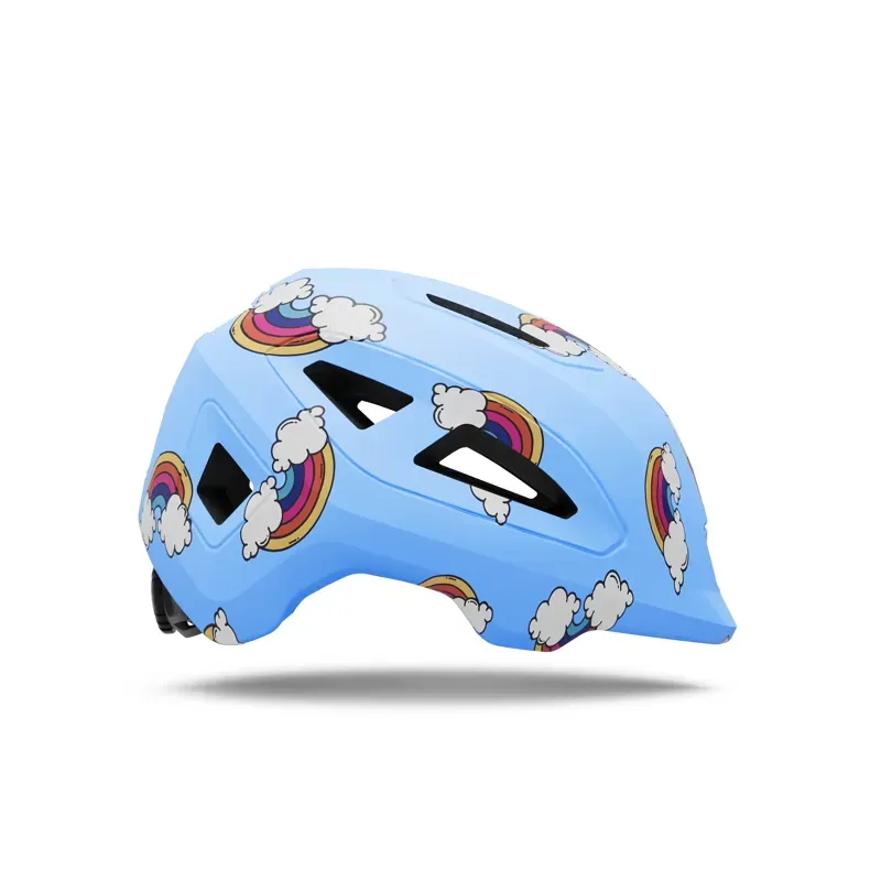 Giro Scamp II Youth Helmet in Matte Multi Rainbow-2