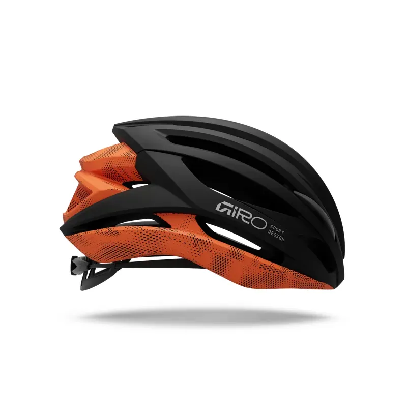 Giro Syntax Mips Helmet in Black / Open Orange-2
