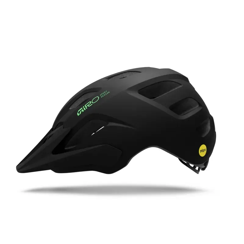 Giro Tremor MIPS Children's Helmet in Black/Green-1