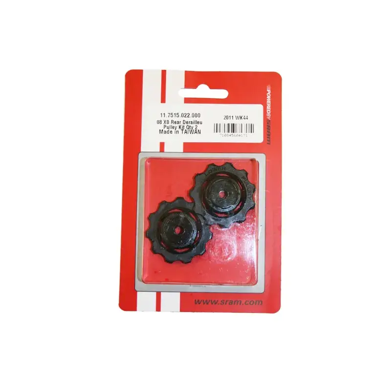 Balfes Bikes Sram SRAM Spare - Rear Derailleur Pulley Kit 2008-2011 X0 Qty 2 in Black | Free postage over £30, £10 off first order, price match & 0% finance.