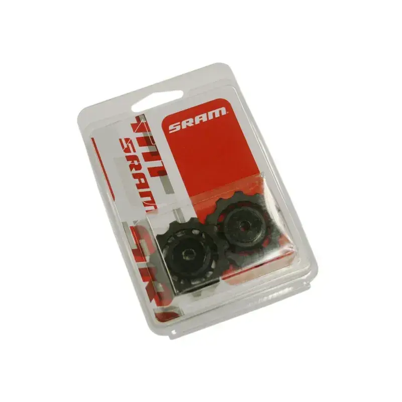 Balfes Bikes Sram SRAM Rear Derailleur 2010-11 x9/x7 Pulley Kit in Black | Free postage over £30, £10 off first order, price match & 0% finance.
