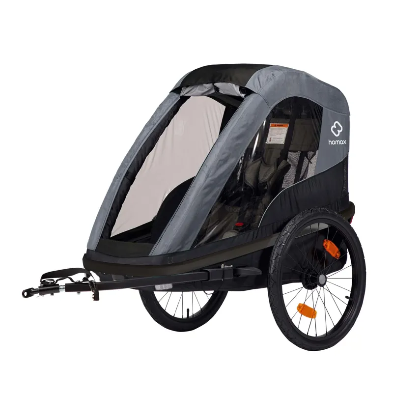 Hamax Avenida One Child Bike Trailer in Blue-1