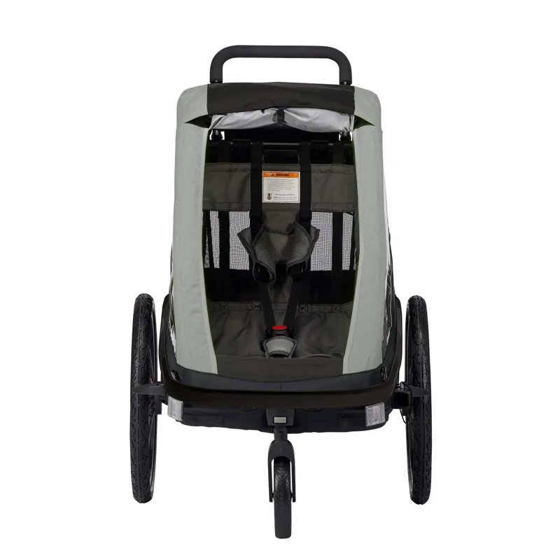 Hamax Avenida One Child Bike Trailer in Olive Green-1