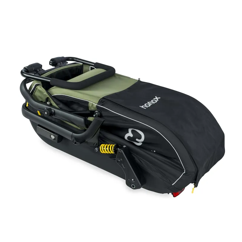 Hamax Pluto Dog Trailer Medium in Green-8