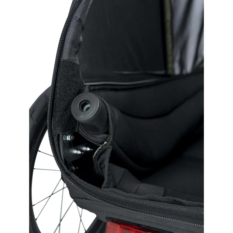 Hamax Pluto Dog Trailer Medium in Green-11