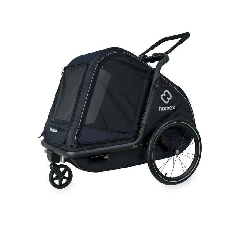 Hamax Pluto Dog Trailer Large in Navy-1