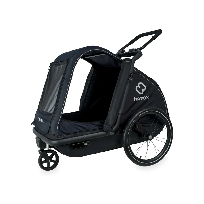 Hamax Pluto Dog Trailer Large in Navy-2