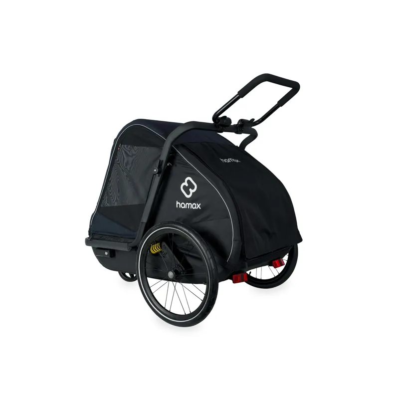 Hamax Pluto Dog Trailer Large in Navy-4