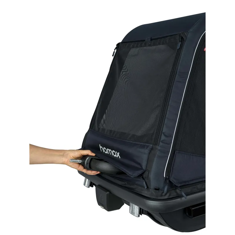 Hamax Pluto Dog Trailer Large in Navy-8