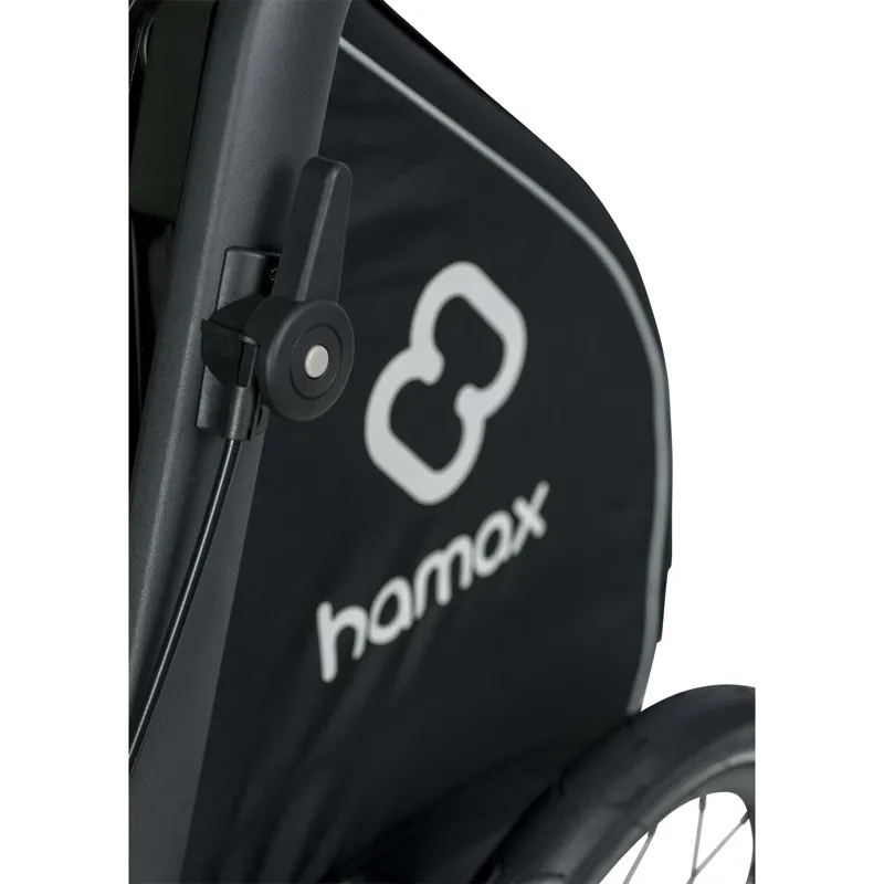 Hamax Pluto Dog Trailer Large in Navy-10