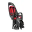 Hamax Caress With Carrier Adapter in Dark Grey with Red Padding