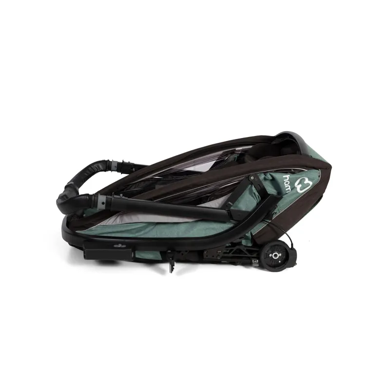 Hamax Cocoon Child Bike Trailer in Green/Black-6