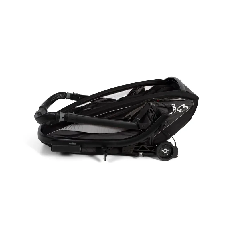 Hamax Cocoon Twin Child Bike Trailer in Grey/Black-12