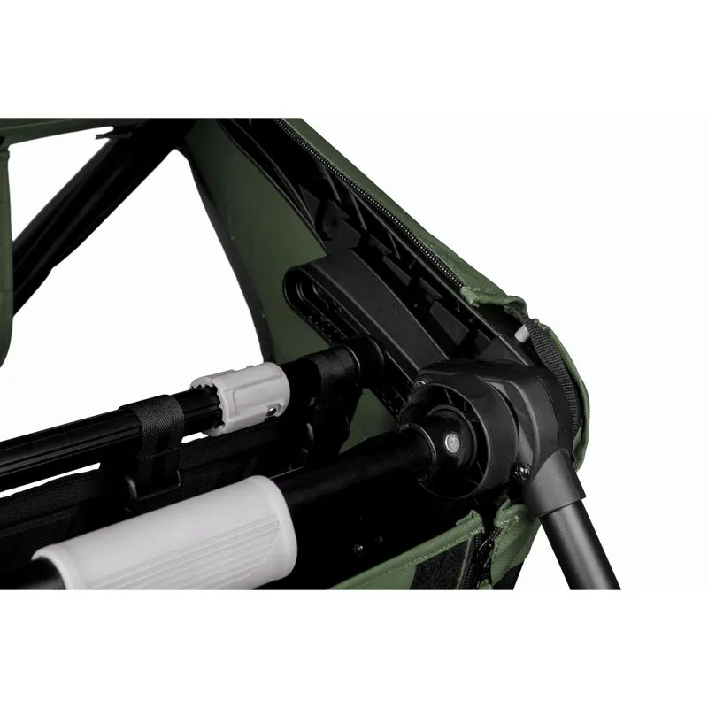  Hamax Outback One Child Bike Trailer in Green/Black-5