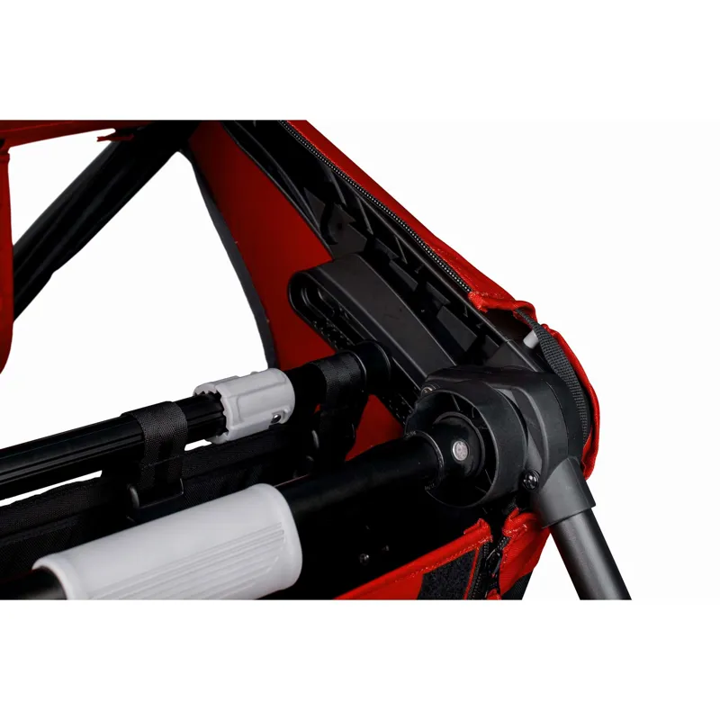 Hamax Outback One Child Bike Trailer in Red/Black-4