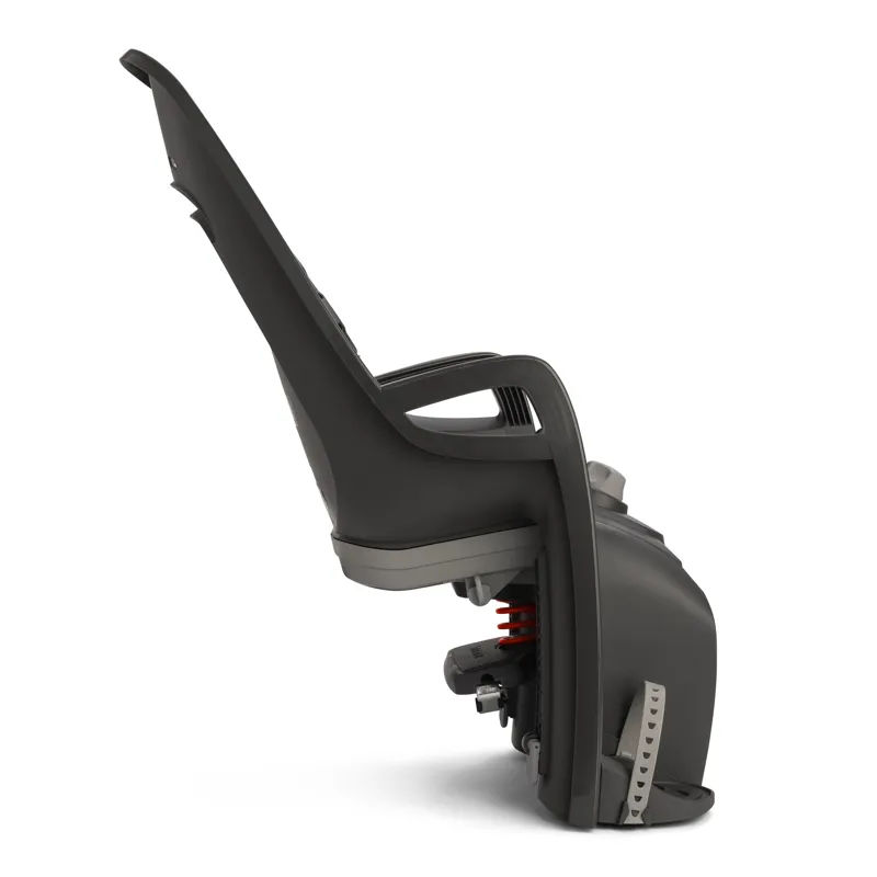 Hamax Zenith Relax Child Bike Seat With Carrier Adapter in Grey with Black Padding-1