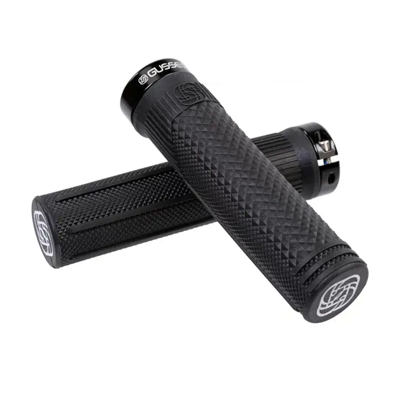 Balfes Bikes Gusset Components S2 133mm Lock-on Grips in Black | Free postage over £30, £10 off first order, price match & 0% finance.