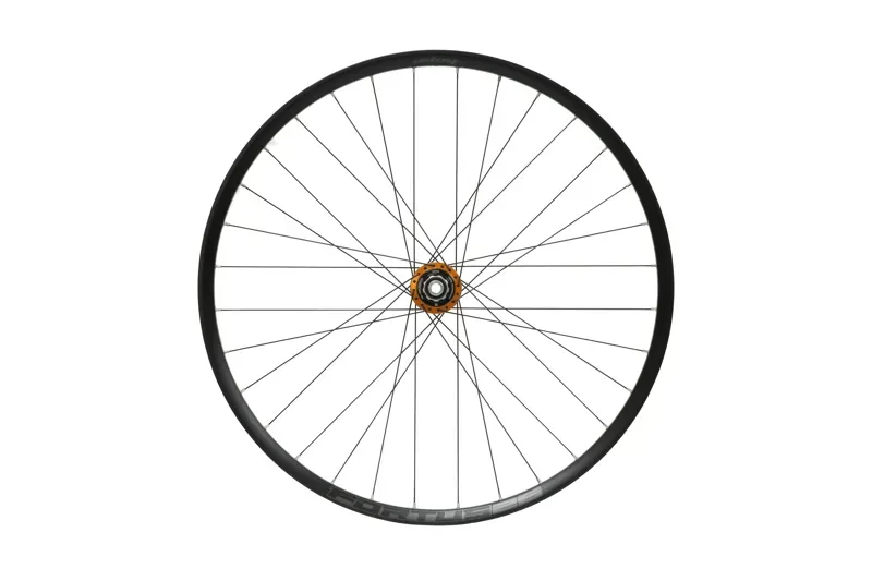 Hope Fortus 26W Pro 5 26in 6-Bolt Rear Wheel 142x12mm Black/Orange-2