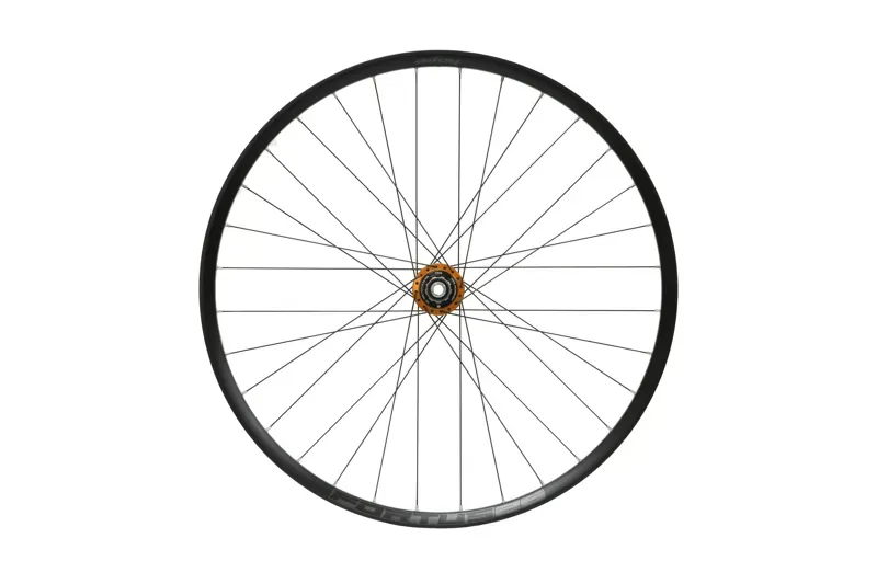 Hope Fortus 26W Pro 5 27.5in 6-Bolt Rear Wheel 142x12mm Black/Orange-3