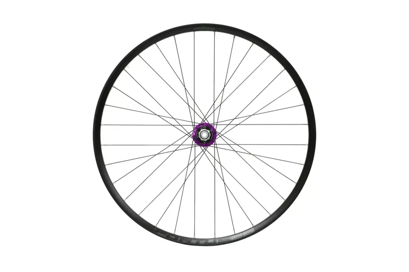 Hope Fortus 26W Pro 5 27.5in 6Bolt Rear Wheel 148mm Boost Black/Purple-3