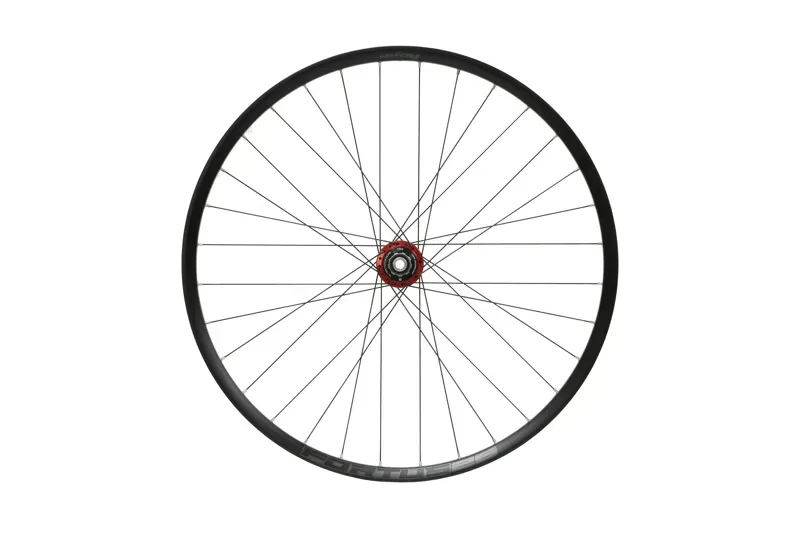 Hope Fortus 26W Pro 5 27.5in 6-Bolt Rear Wheel 142x12mm in Black/Red-2