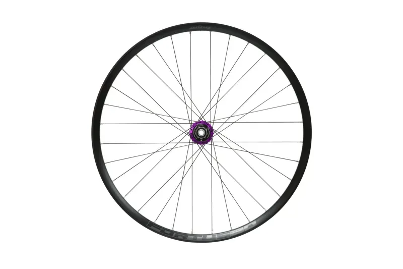 Hope Fortus 30W Pro 5 27.5in 6-Bolt Rear Wheel 150mm in Black/Purple-2
