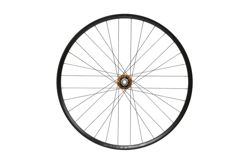 Hope Fortus 30SC Pro 5 27.5in 6-Bolt Rear Wheel 142x12mm Black/Orange-4