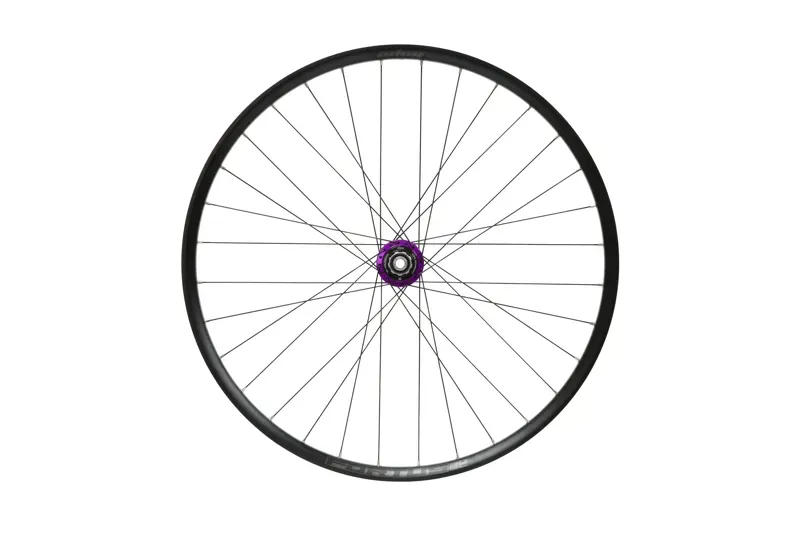 Hope Fortus 30SC Pro 5 27.5 6-Bolt Rear Wheel 148mm Boost Black/Purple-1
