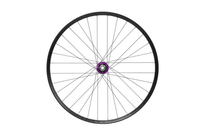 Hope Fortus 35W Pro 5 27.5in 6Bolt Rear Wheel 148mm Boost Black/Purple-3