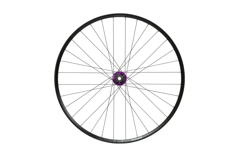 Hope Fortus 23W Pro 5 29in 6-Bolt Boost Rear Wheel in Black/Purple-2