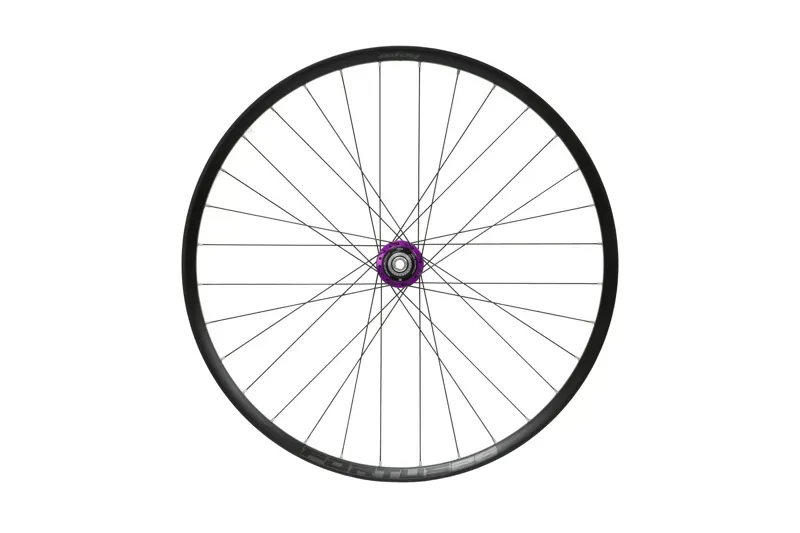 Hope Fortus 26W Pro 5 26in 6-Bolt Rear Wheel 142x12mm Black/Purple-1