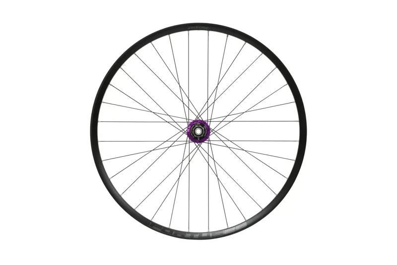 Hope Fortus 26W Pro 5 26in 6-Bolt Rear Wheel 142x12mm Black/Purple-3